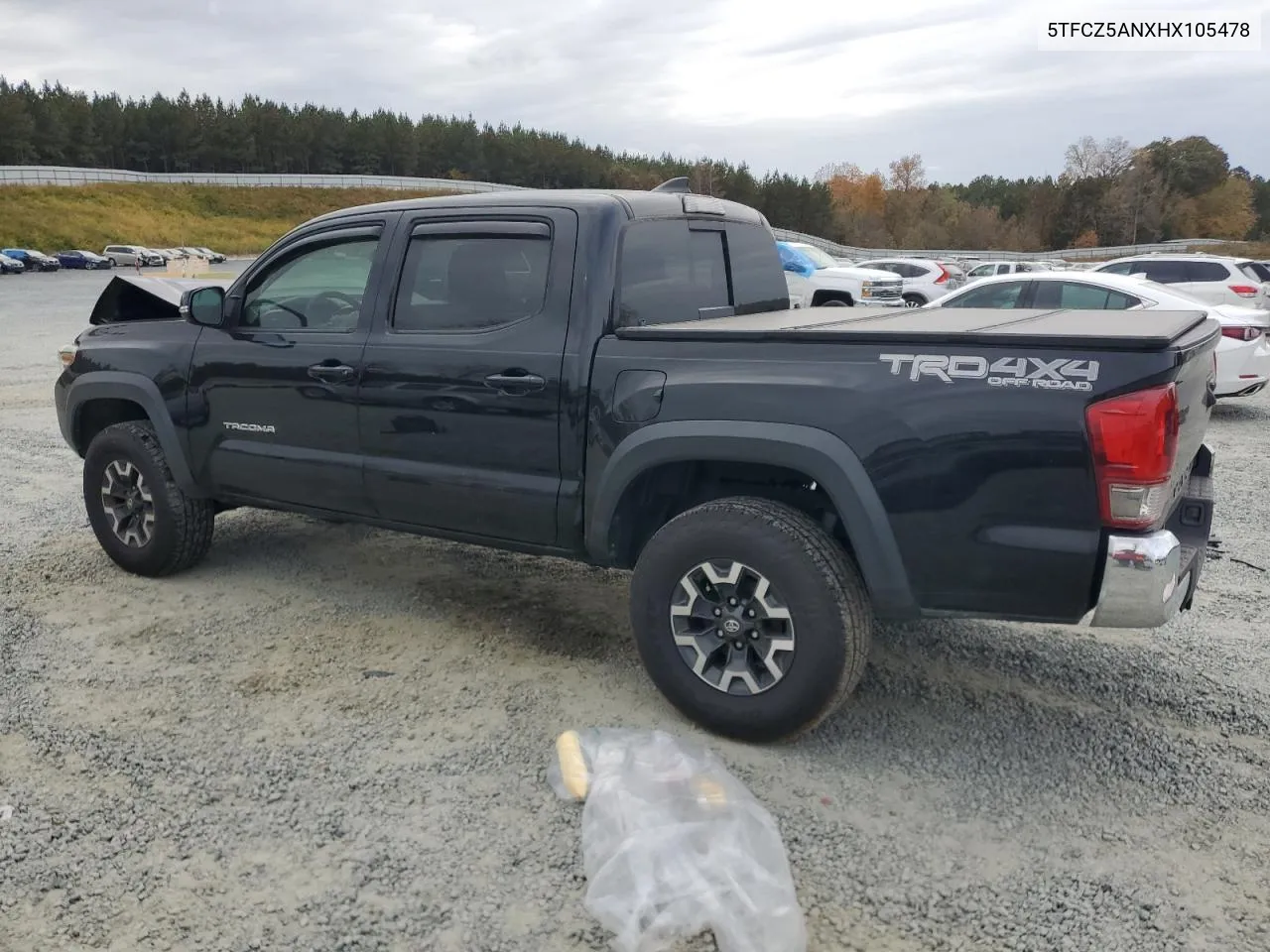 2017 Toyota Tacoma Double Cab VIN: 5TFCZ5ANXHX105478 Lot: 75882474