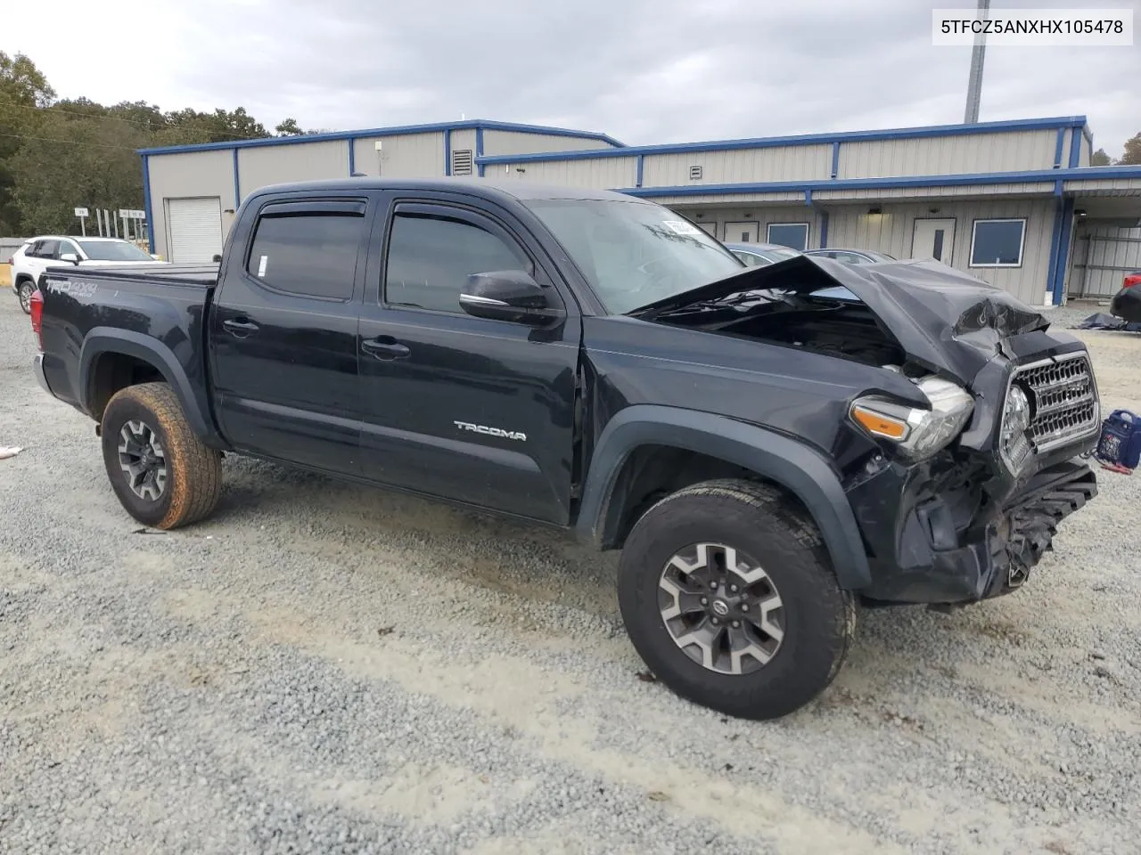 2017 Toyota Tacoma Double Cab VIN: 5TFCZ5ANXHX105478 Lot: 75882474