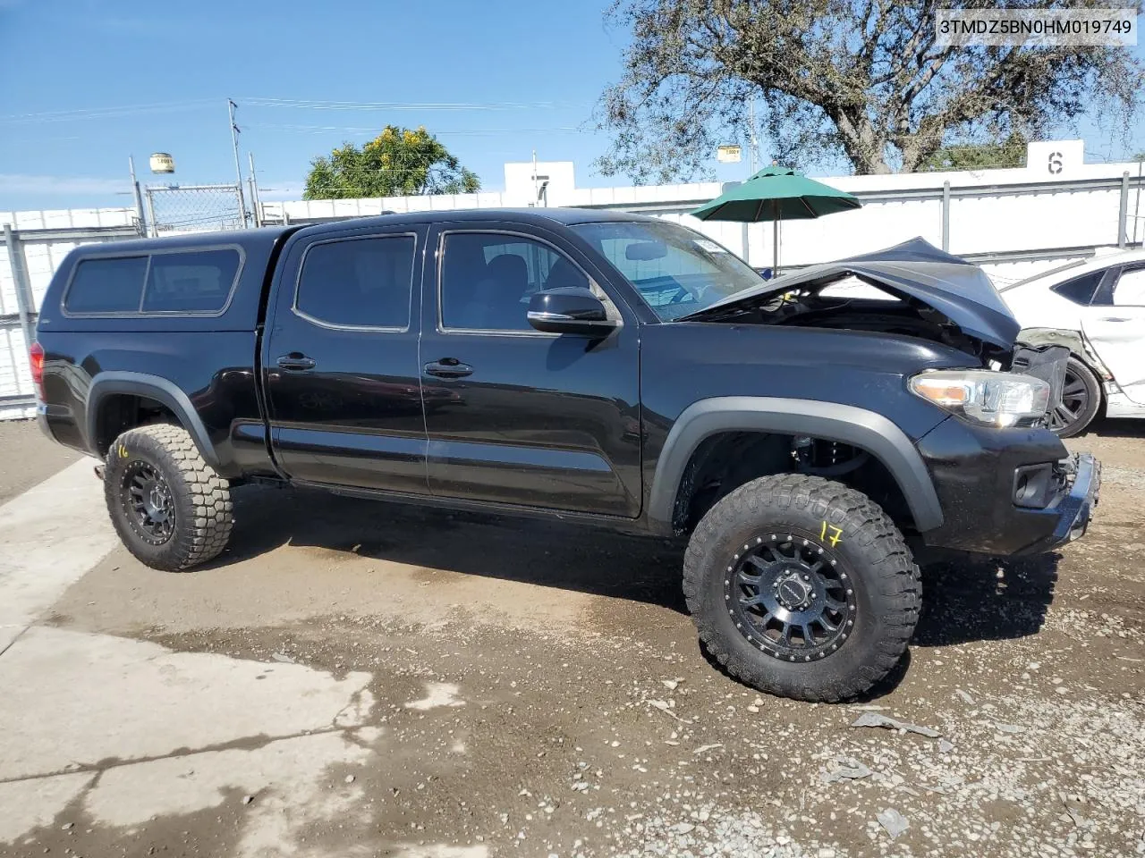 2017 Toyota Tacoma Double Cab VIN: 3TMDZ5BN0HM019749 Lot: 76018944