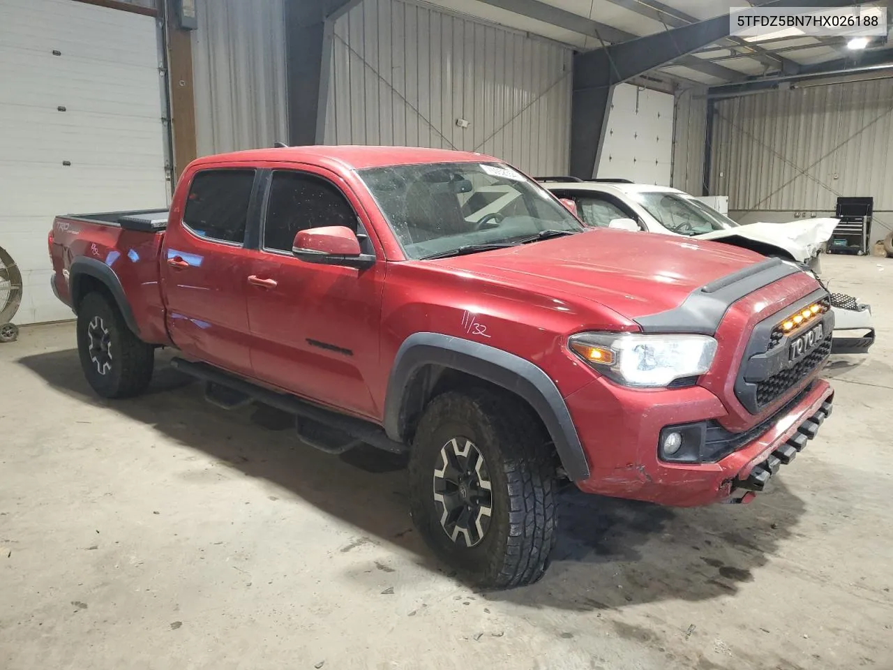 2017 Toyota Tacoma Double Cab VIN: 5TFDZ5BN7HX026188 Lot: 76052354