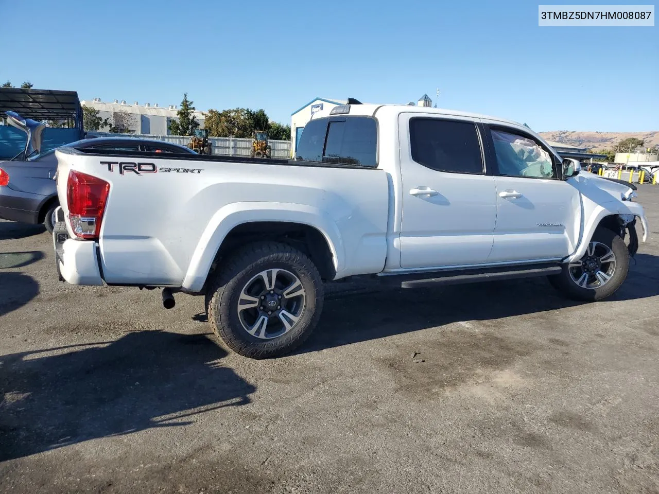 2017 Toyota Tacoma Double Cab VIN: 3TMBZ5DN7HM008087 Lot: 76532934