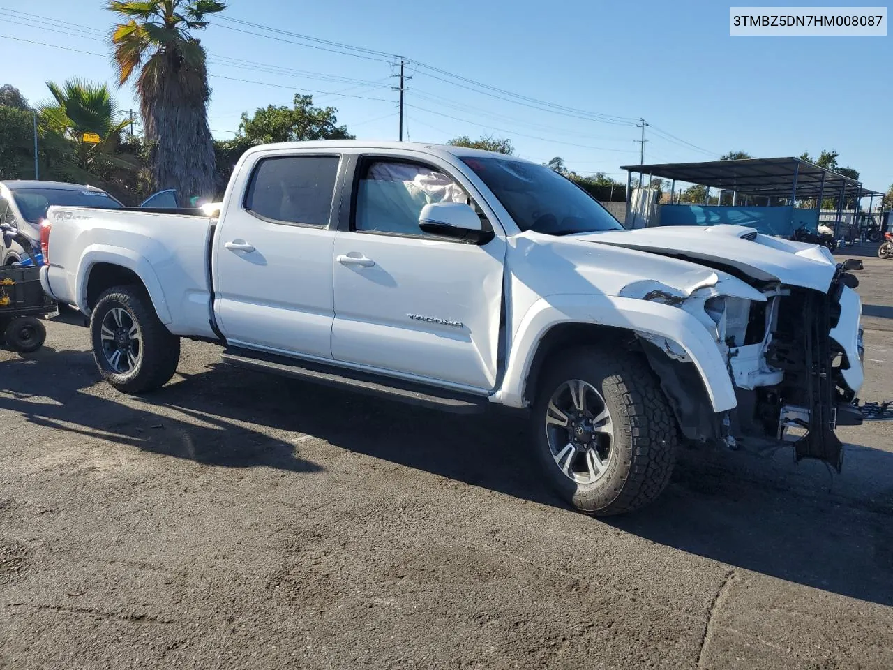 2017 Toyota Tacoma Double Cab VIN: 3TMBZ5DN7HM008087 Lot: 76532934