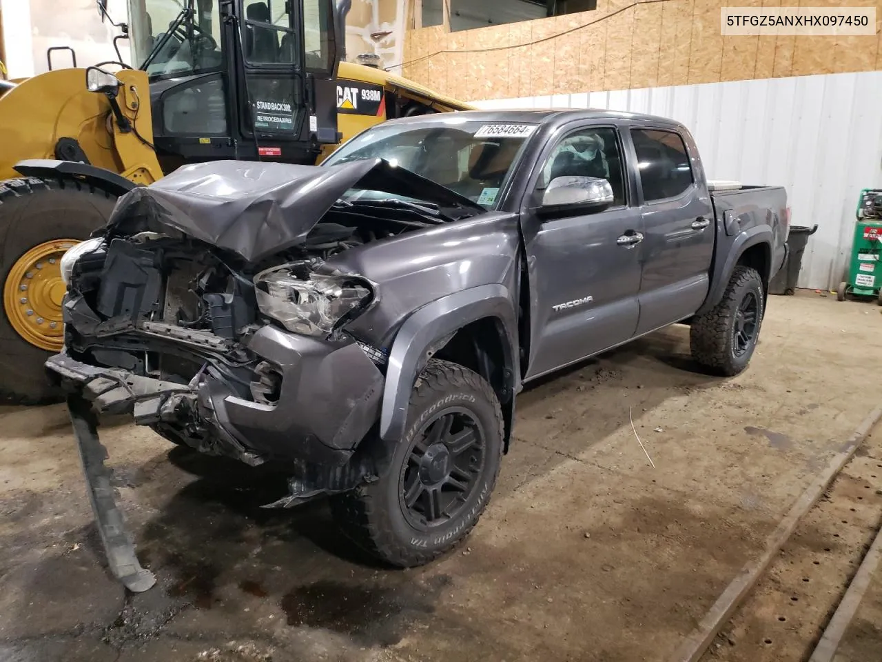 2017 Toyota Tacoma Double Cab VIN: 5TFGZ5ANXHX097450 Lot: 76584664