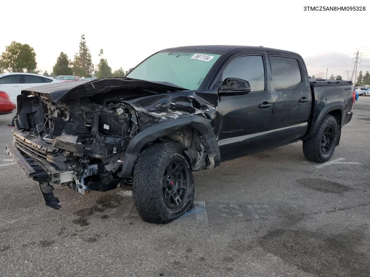 2017 Toyota Tacoma Double Cab VIN: 3TMCZ5AN8HM095328 Lot: 76817134