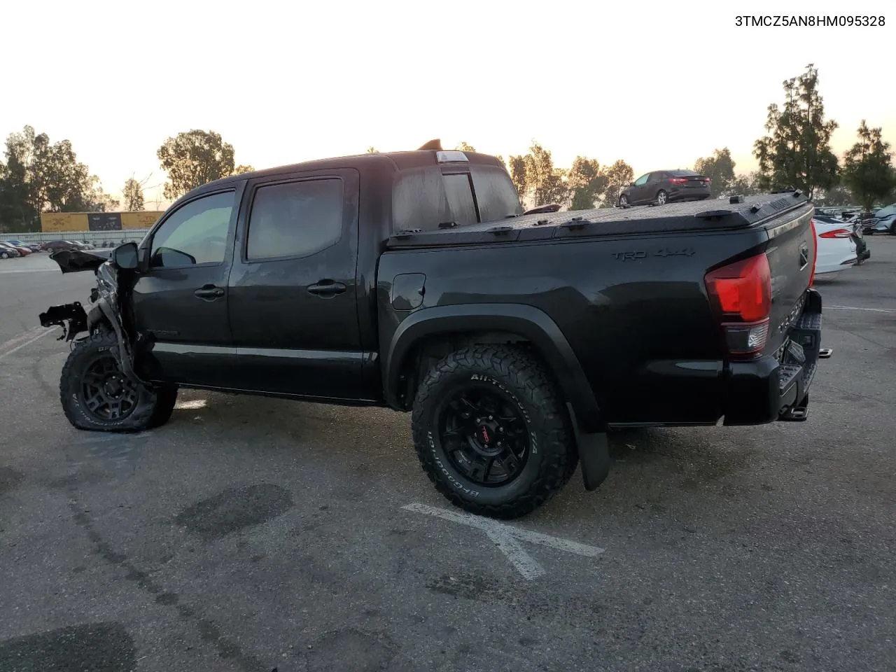 2017 Toyota Tacoma Double Cab VIN: 3TMCZ5AN8HM095328 Lot: 76817134