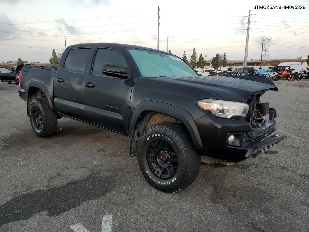 2017 Toyota Tacoma Double Cab VIN: 3TMCZ5AN8HM095328 Lot: 76817134