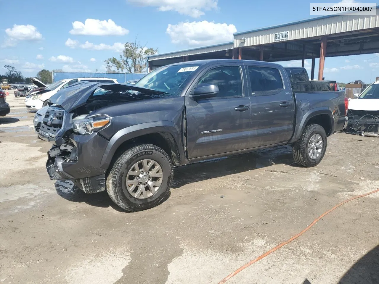 5TFAZ5CN1HX040007 2017 Toyota Tacoma Double Cab