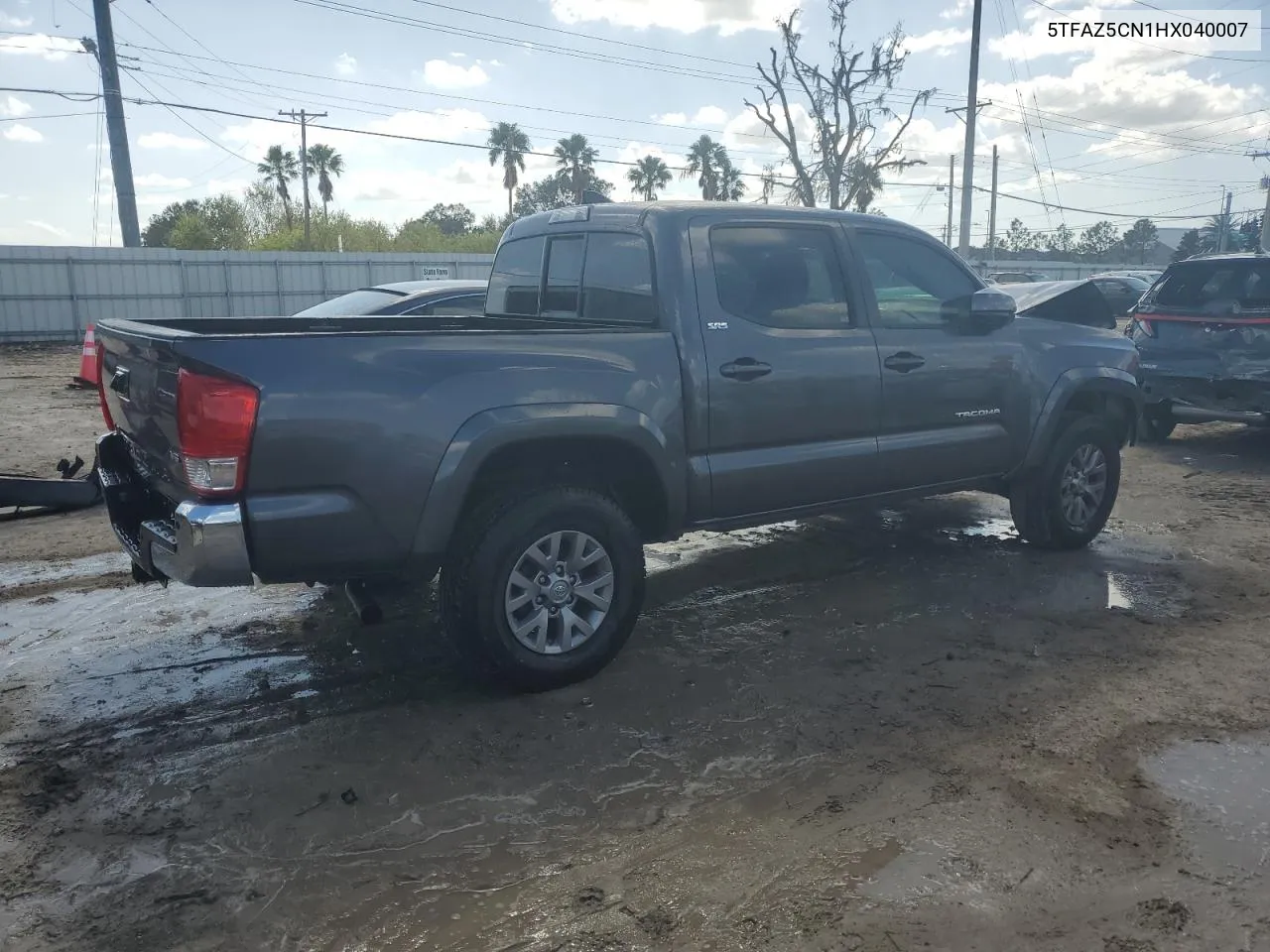 2017 Toyota Tacoma Double Cab VIN: 5TFAZ5CN1HX040007 Lot: 76867654