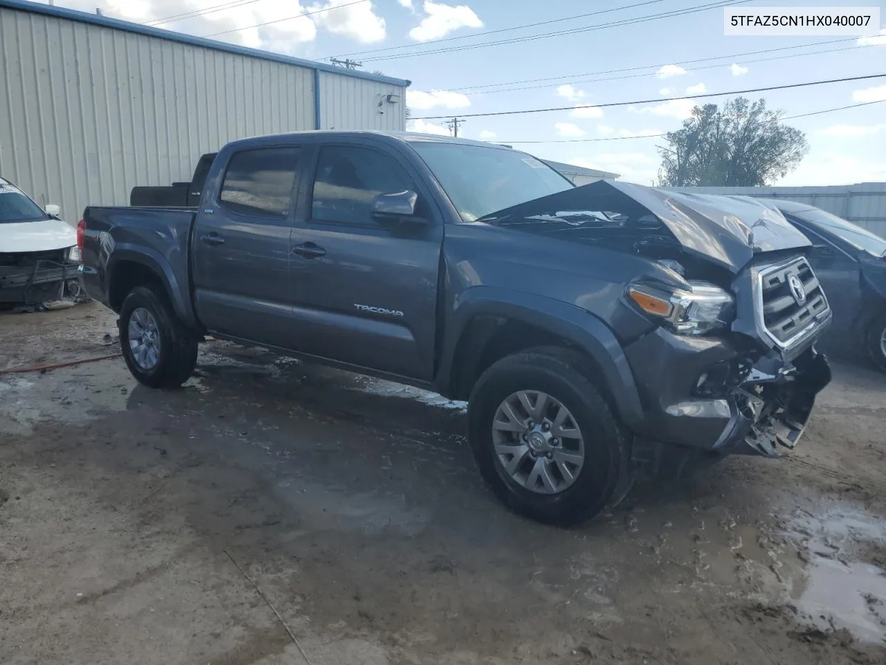 2017 Toyota Tacoma Double Cab VIN: 5TFAZ5CN1HX040007 Lot: 76867654