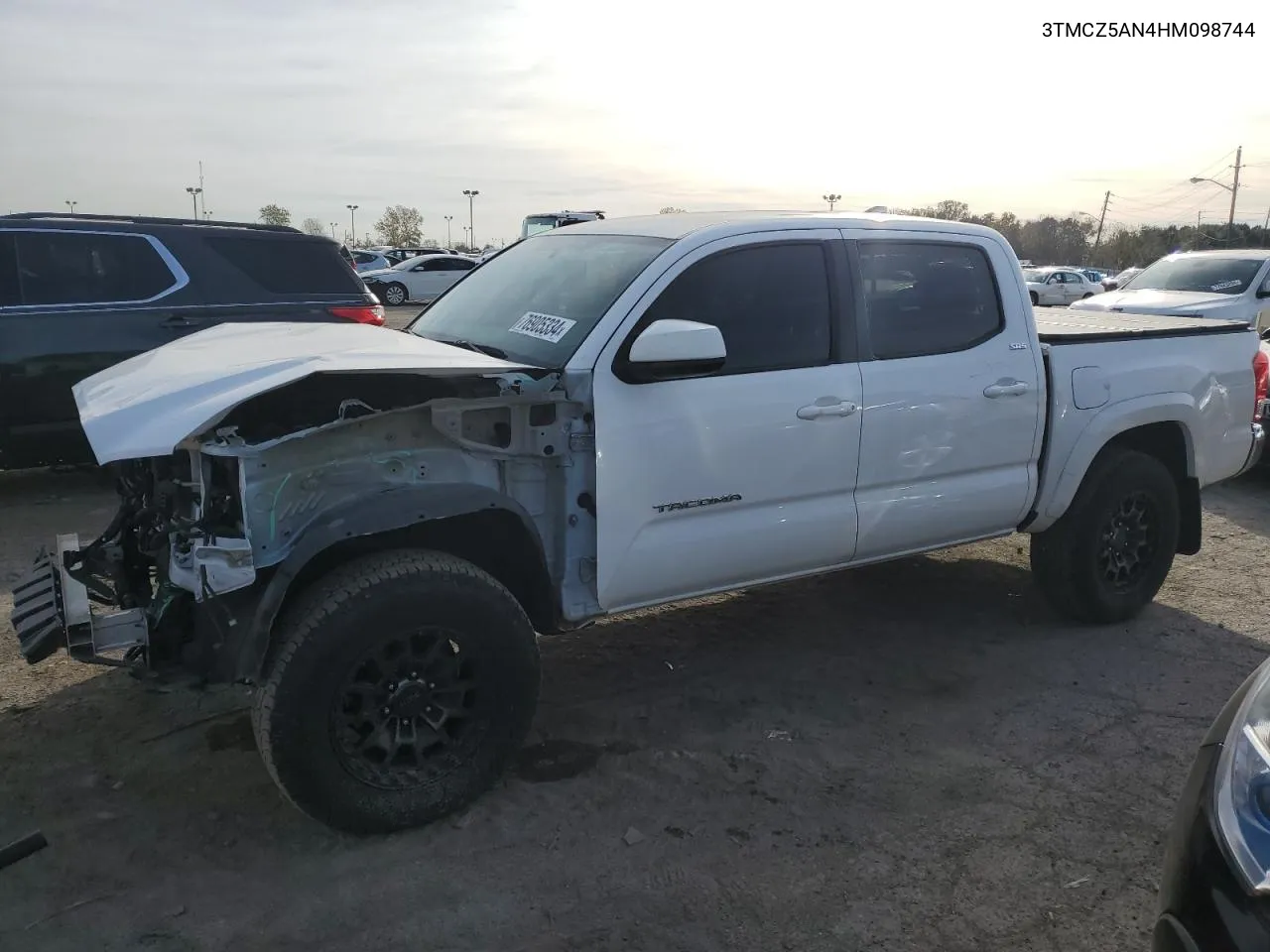 2017 Toyota Tacoma Double Cab VIN: 3TMCZ5AN4HM098744 Lot: 76905334