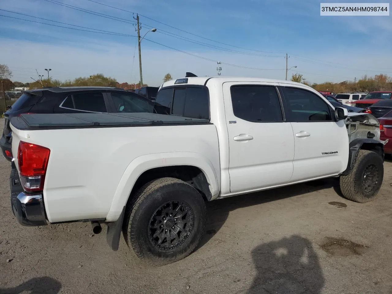 2017 Toyota Tacoma Double Cab VIN: 3TMCZ5AN4HM098744 Lot: 76905334