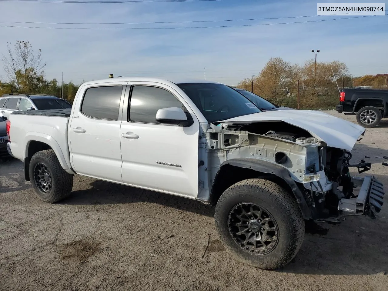 2017 Toyota Tacoma Double Cab VIN: 3TMCZ5AN4HM098744 Lot: 76905334