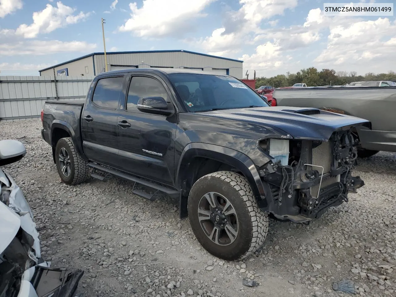 3TMCZ5AN8HM061499 2017 Toyota Tacoma Double Cab