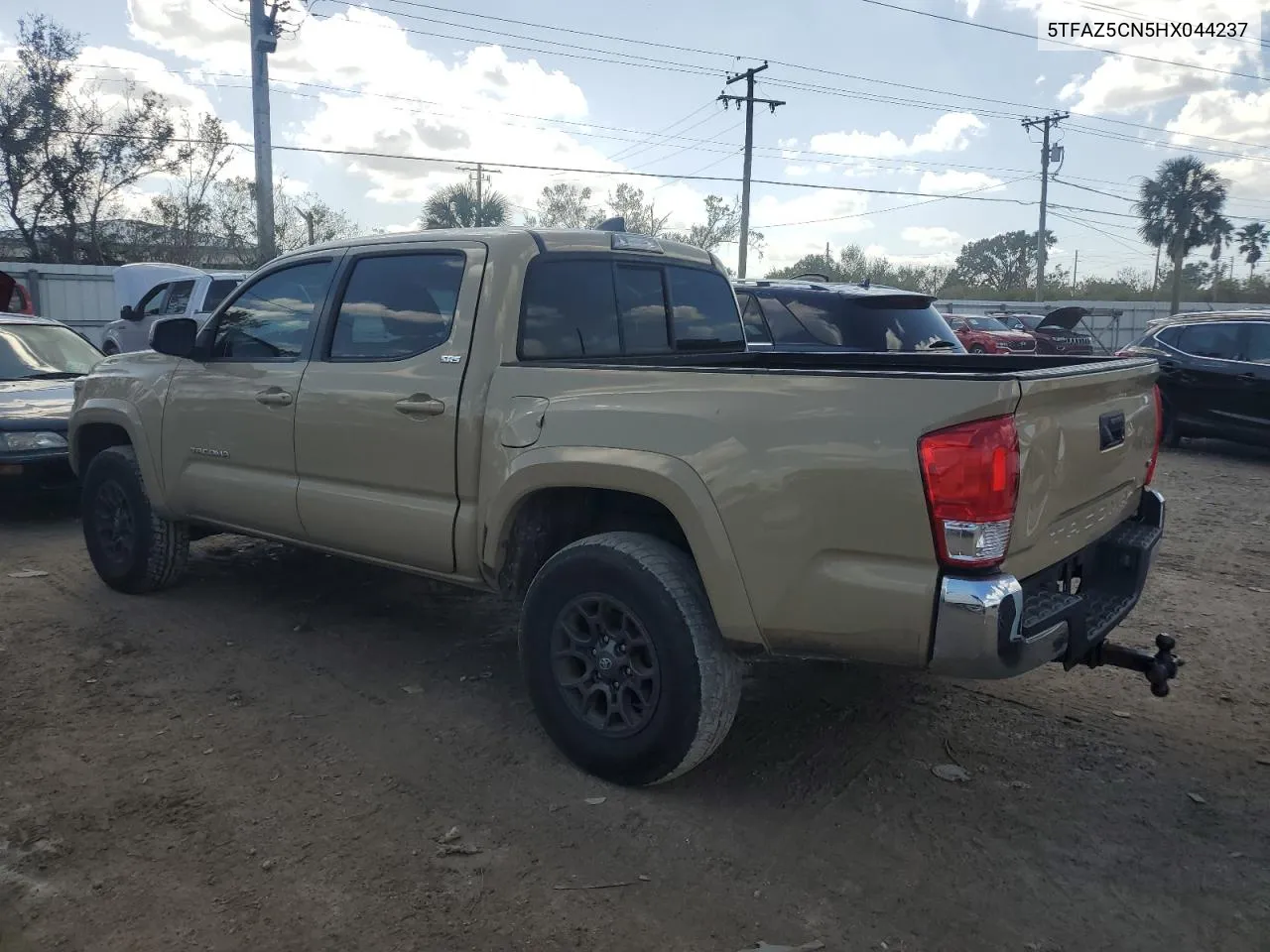 2017 Toyota Tacoma Double Cab VIN: 5TFAZ5CN5HX044237 Lot: 77092804