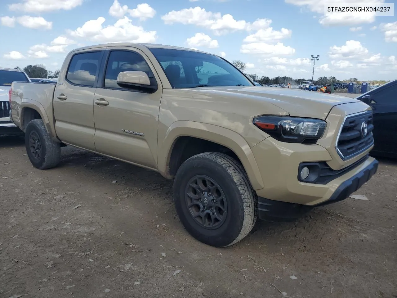 2017 Toyota Tacoma Double Cab VIN: 5TFAZ5CN5HX044237 Lot: 77092804