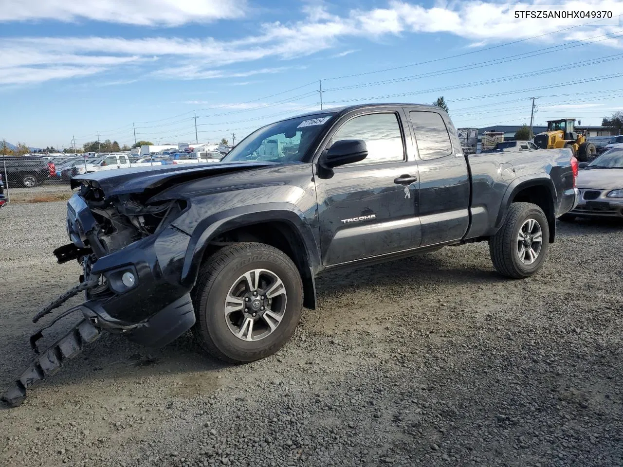 2017 Toyota Tacoma Access Cab VIN: 5TFSZ5AN0HX049370 Lot: 77706454