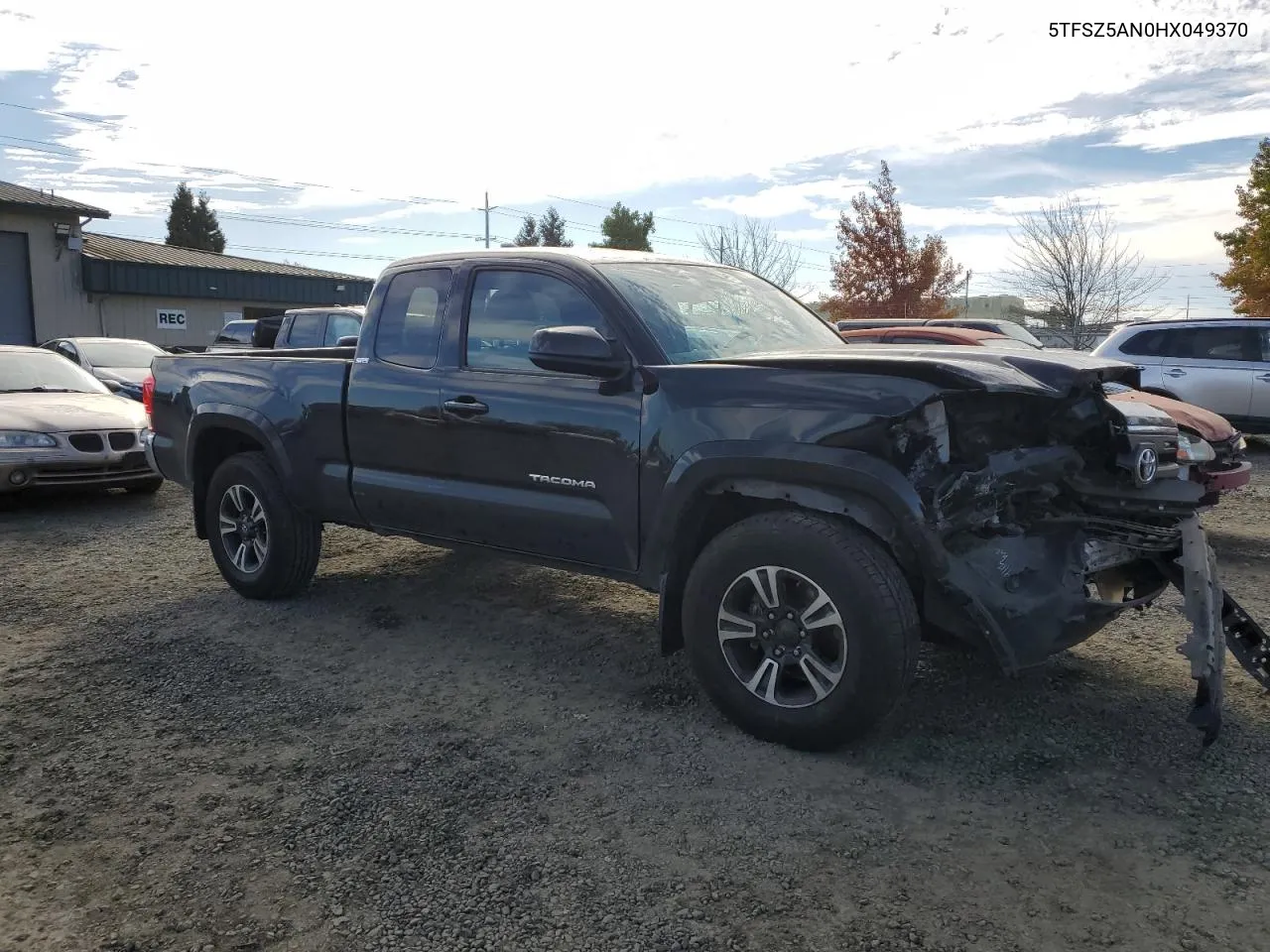 2017 Toyota Tacoma Access Cab VIN: 5TFSZ5AN0HX049370 Lot: 77706454