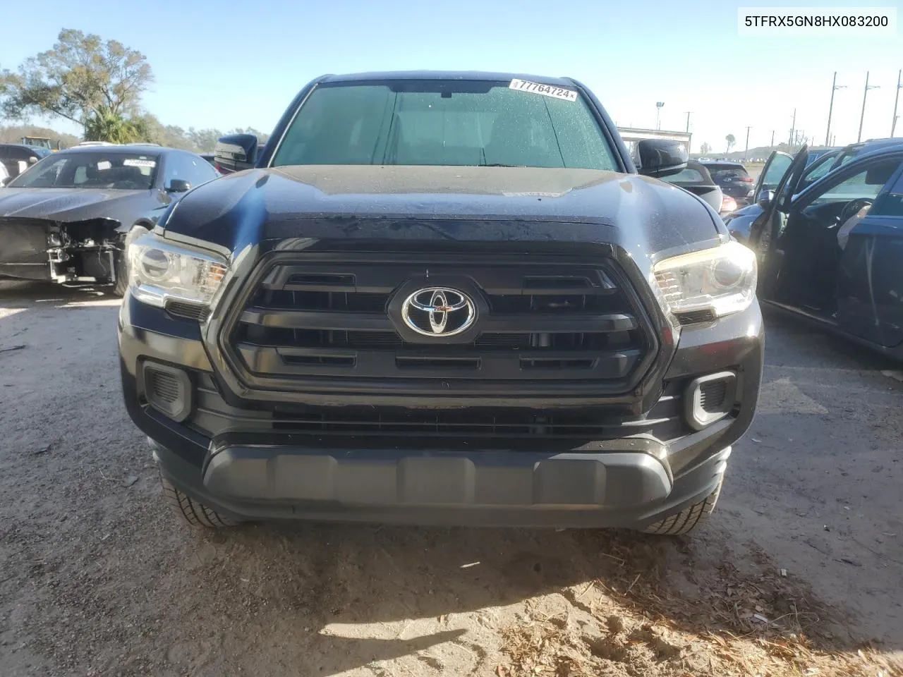 2017 Toyota Tacoma Access Cab VIN: 5TFRX5GN8HX083200 Lot: 77764724