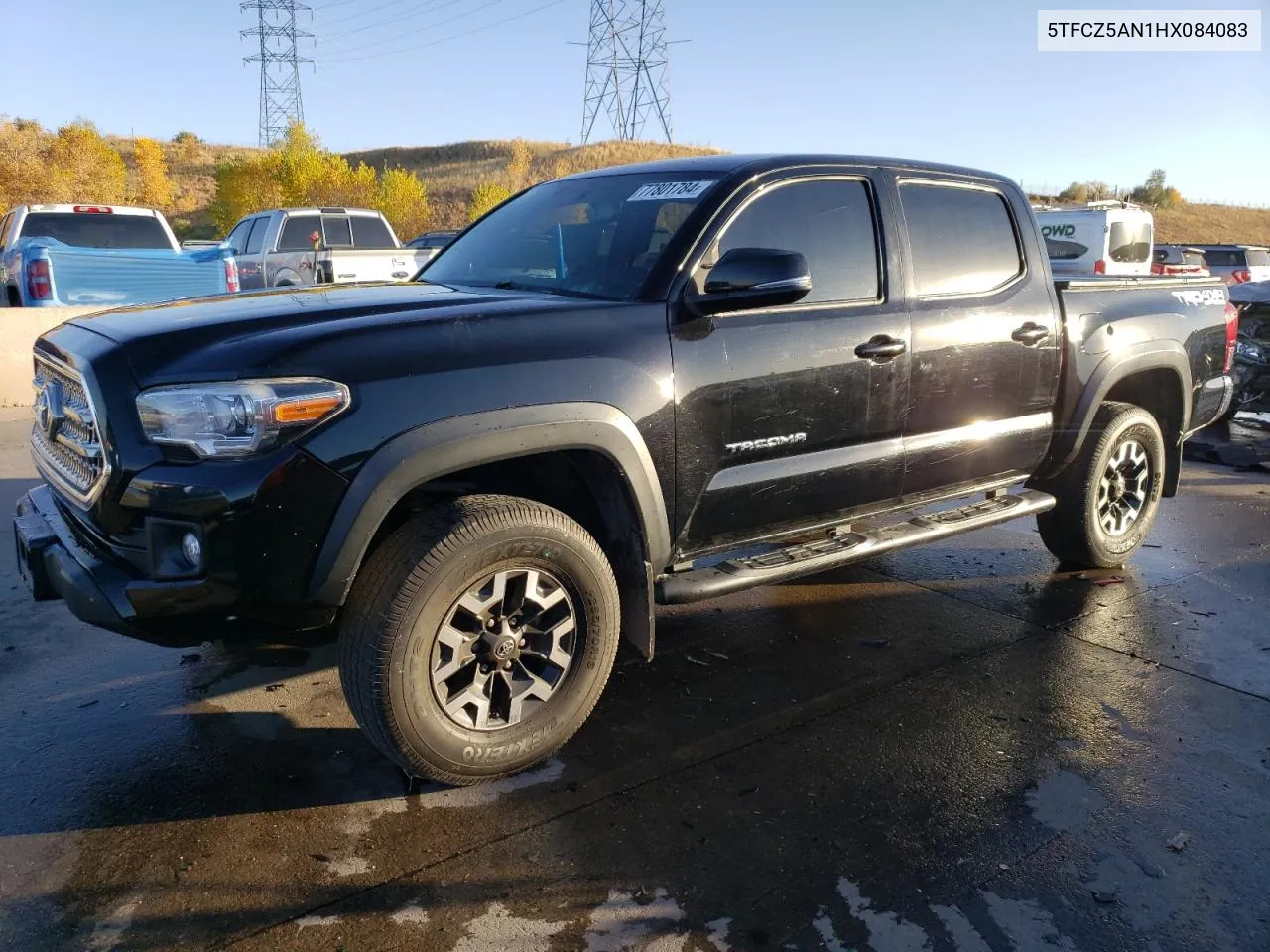 2017 Toyota Tacoma Double Cab VIN: 5TFCZ5AN1HX084083 Lot: 77801784