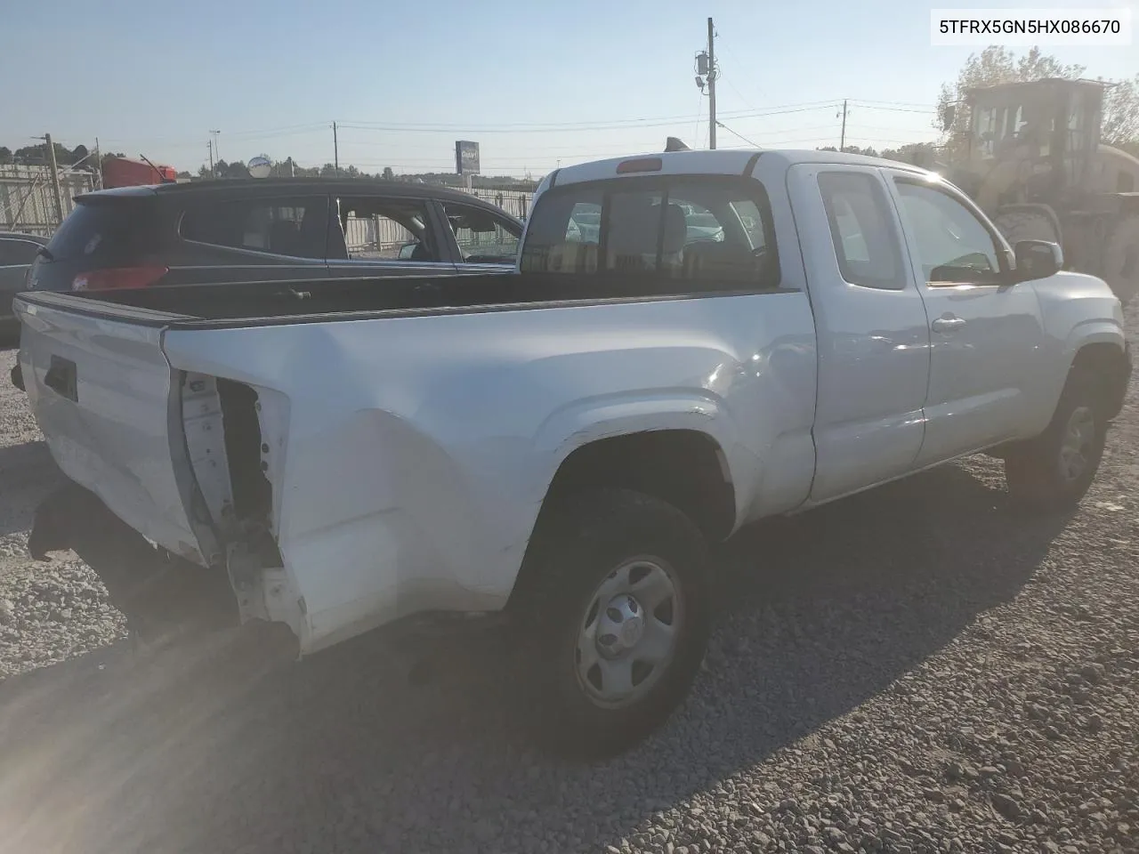 2017 Toyota Tacoma Access Cab VIN: 5TFRX5GN5HX086670 Lot: 77862504