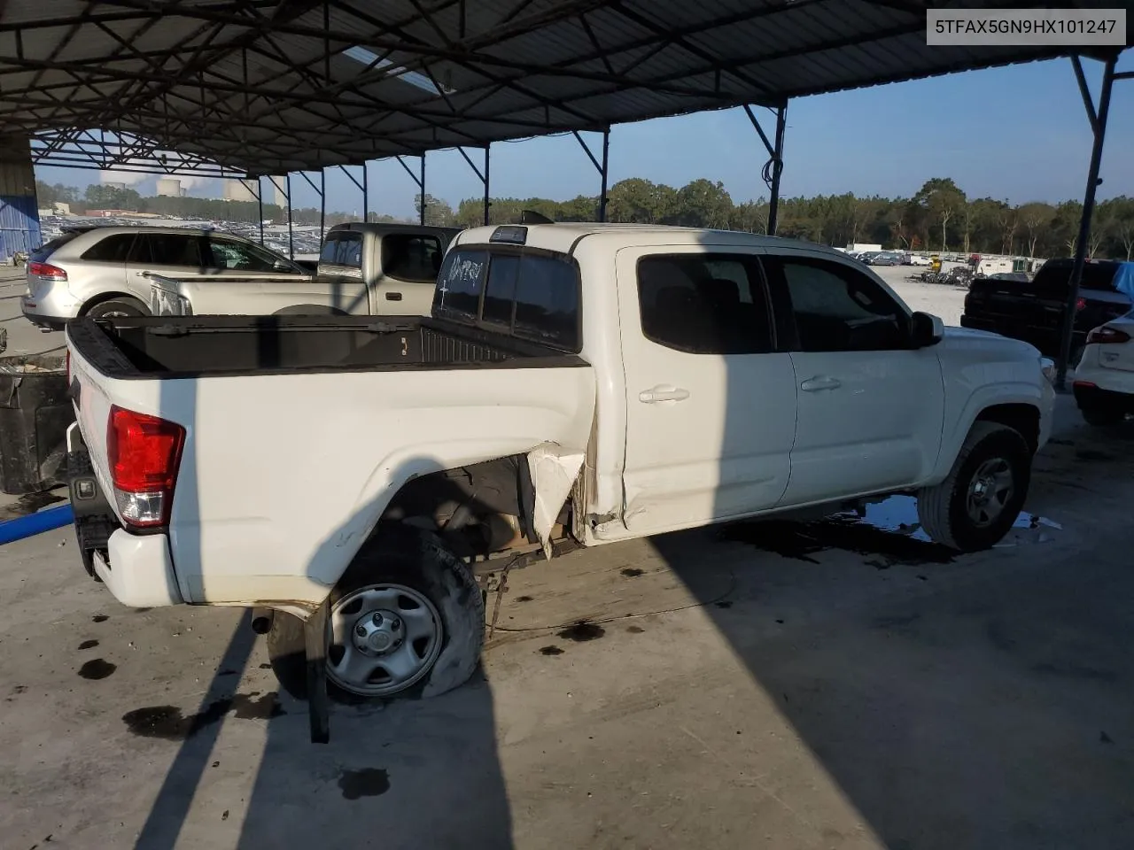 2017 Toyota Tacoma Double Cab VIN: 5TFAX5GN9HX101247 Lot: 77866004