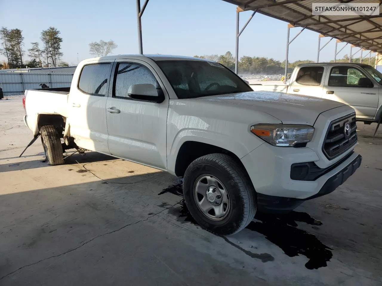 2017 Toyota Tacoma Double Cab VIN: 5TFAX5GN9HX101247 Lot: 77866004