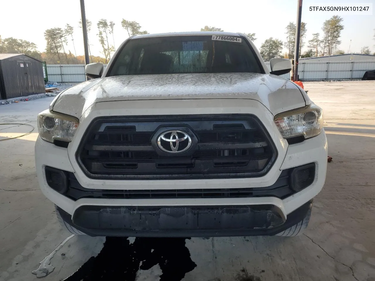 2017 Toyota Tacoma Double Cab VIN: 5TFAX5GN9HX101247 Lot: 77866004