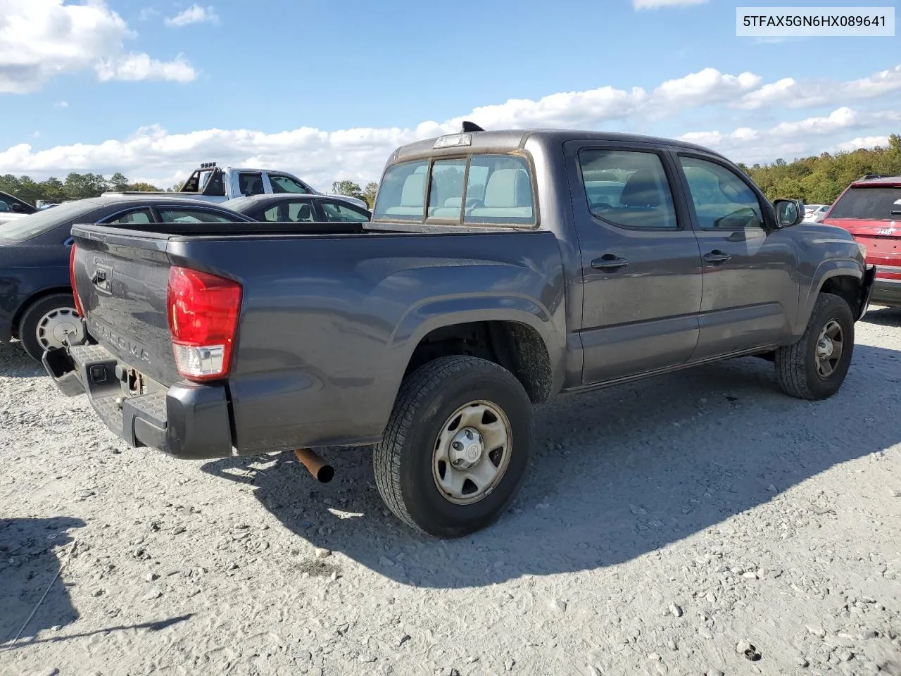 2017 Toyota Tacoma Double Cab VIN: 5TFAX5GN6HX089641 Lot: 78015154