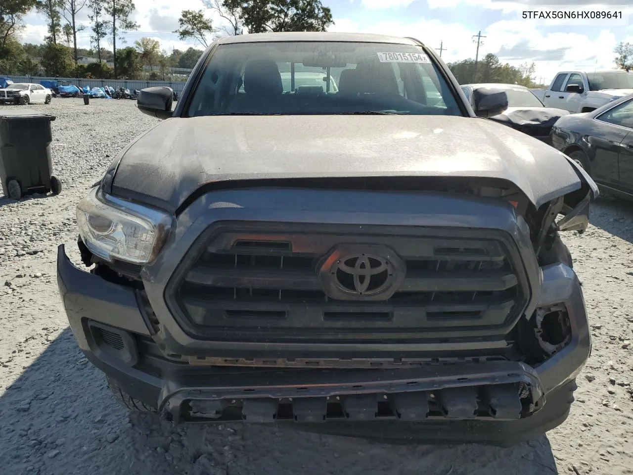 2017 Toyota Tacoma Double Cab VIN: 5TFAX5GN6HX089641 Lot: 78015154