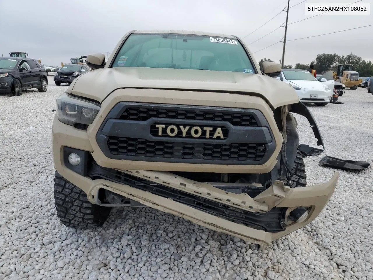 2017 Toyota Tacoma Double Cab VIN: 5TFCZ5AN2HX108052 Lot: 78058344