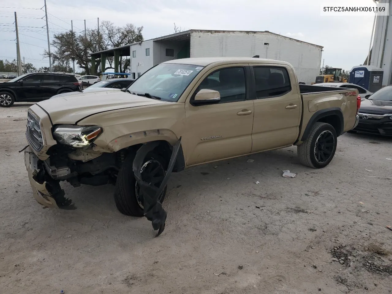 2017 Toyota Tacoma Double Cab VIN: 5TFCZ5AN6HX061169 Lot: 78102574