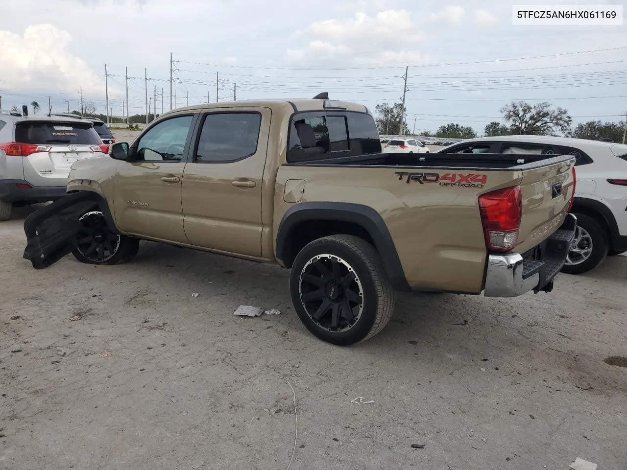 2017 Toyota Tacoma Double Cab VIN: 5TFCZ5AN6HX061169 Lot: 78102574