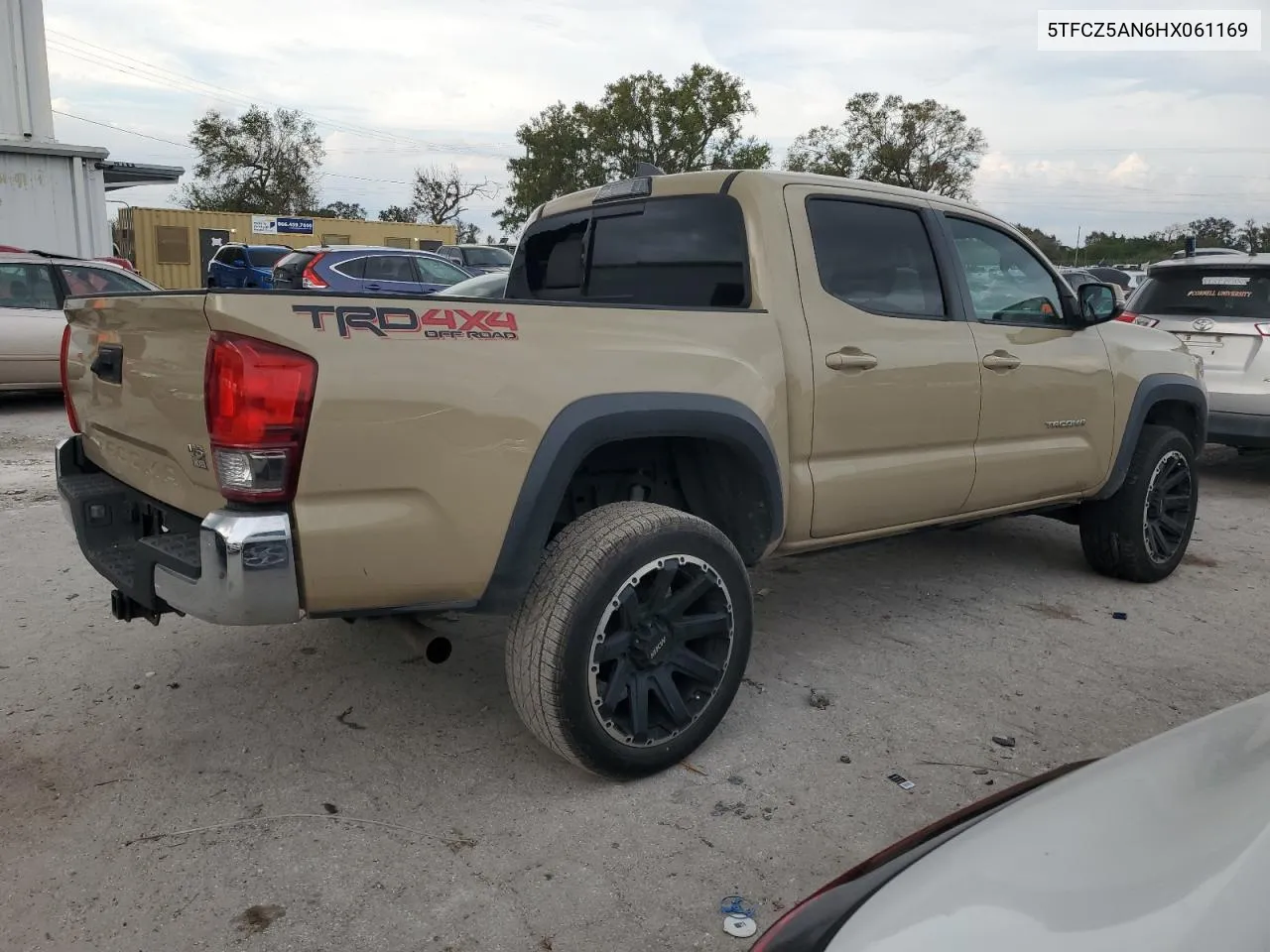 2017 Toyota Tacoma Double Cab VIN: 5TFCZ5AN6HX061169 Lot: 78102574