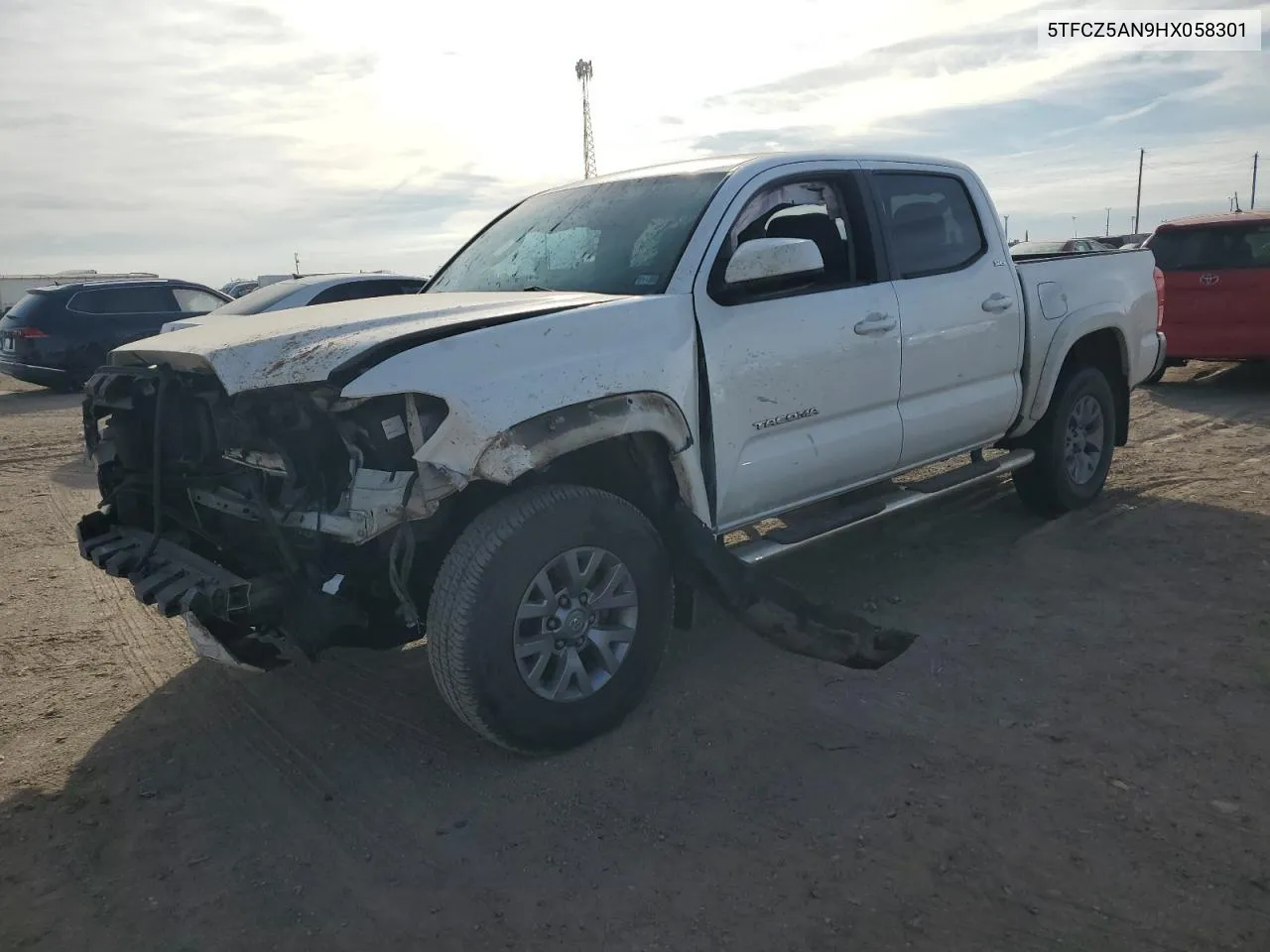 2017 Toyota Tacoma Double Cab VIN: 5TFCZ5AN9HX058301 Lot: 78140734