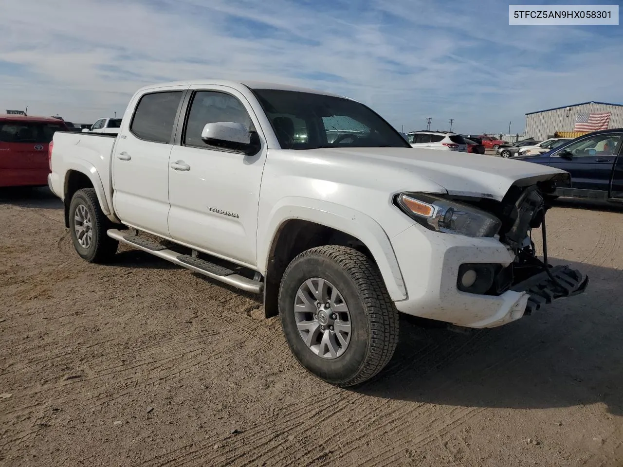 2017 Toyota Tacoma Double Cab VIN: 5TFCZ5AN9HX058301 Lot: 78140734