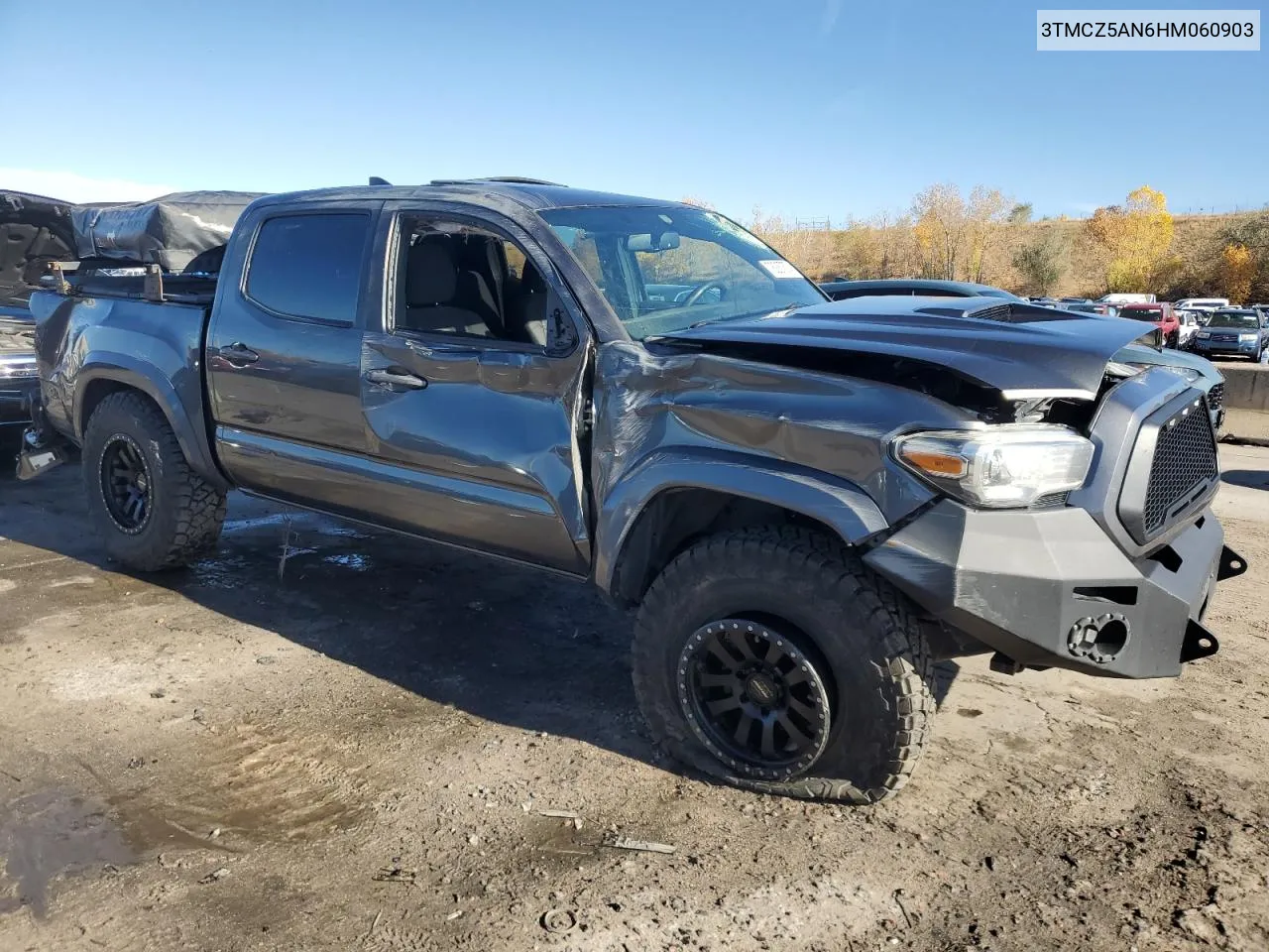 2017 Toyota Tacoma Double Cab VIN: 3TMCZ5AN6HM060903 Lot: 78287574