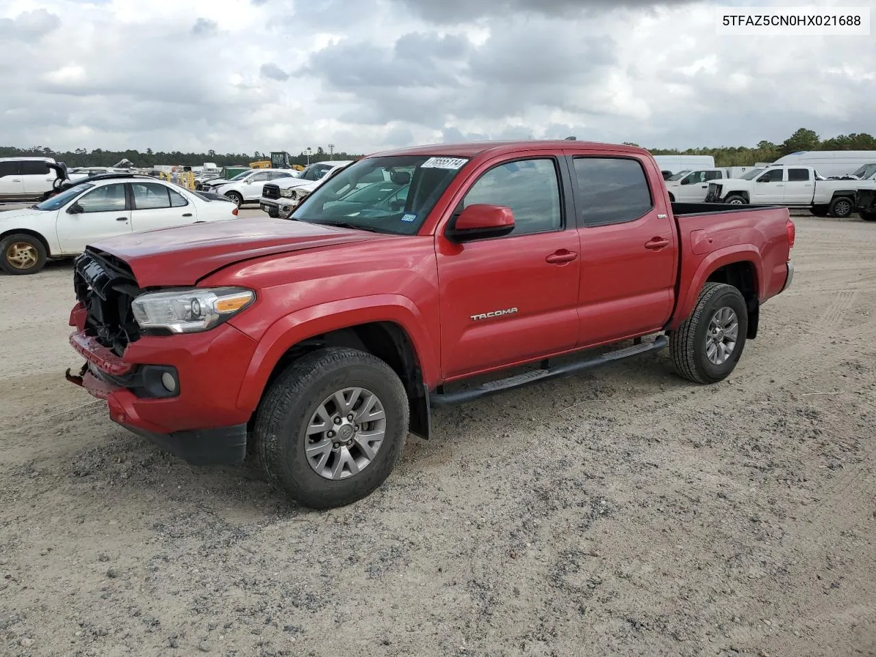 2017 Toyota Tacoma Double Cab VIN: 5TFAZ5CN0HX021688 Lot: 78555114