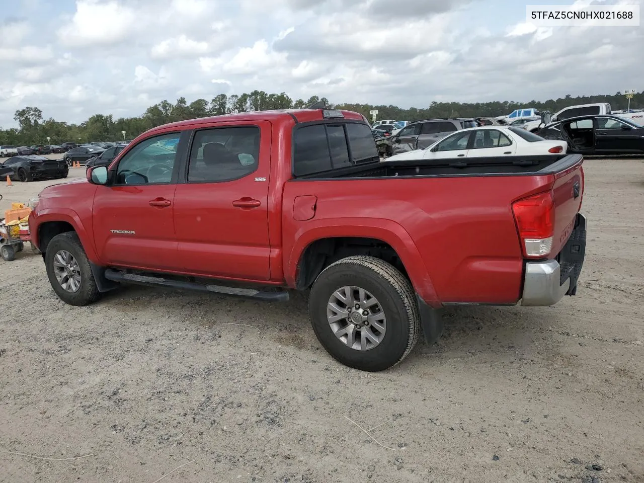 2017 Toyota Tacoma Double Cab VIN: 5TFAZ5CN0HX021688 Lot: 78555114