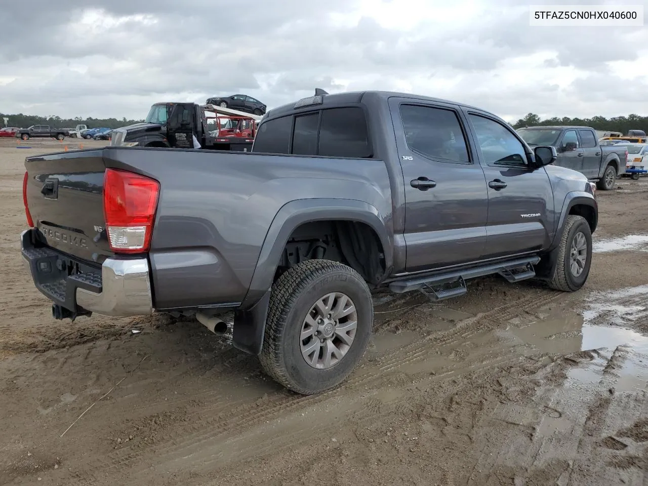 2017 Toyota Tacoma Double Cab VIN: 5TFAZ5CN0HX040600 Lot: 78646344