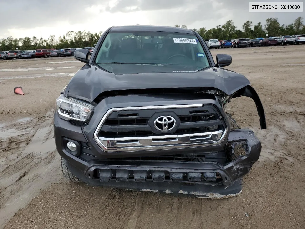 2017 Toyota Tacoma Double Cab VIN: 5TFAZ5CN0HX040600 Lot: 78646344