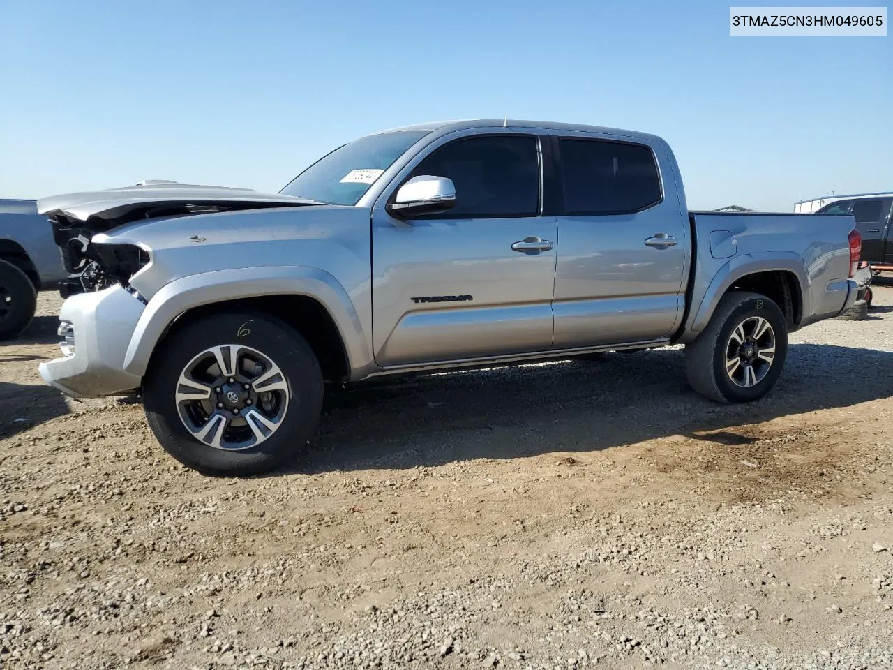 2017 Toyota Tacoma Double Cab VIN: 3TMAZ5CN3HM049605 Lot: 78739244