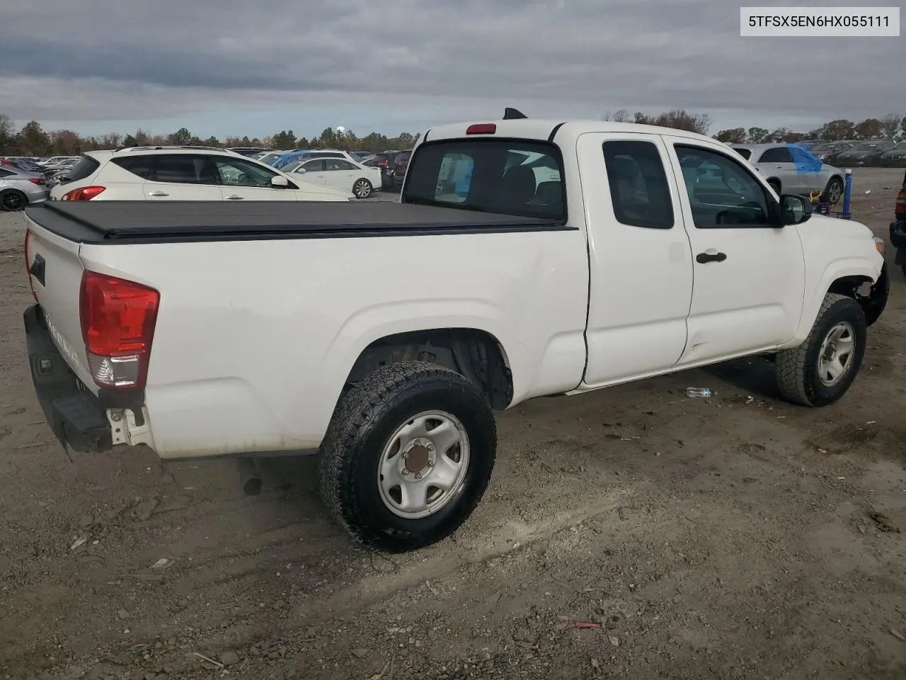 2017 Toyota Tacoma Access Cab VIN: 5TFSX5EN6HX055111 Lot: 78864884