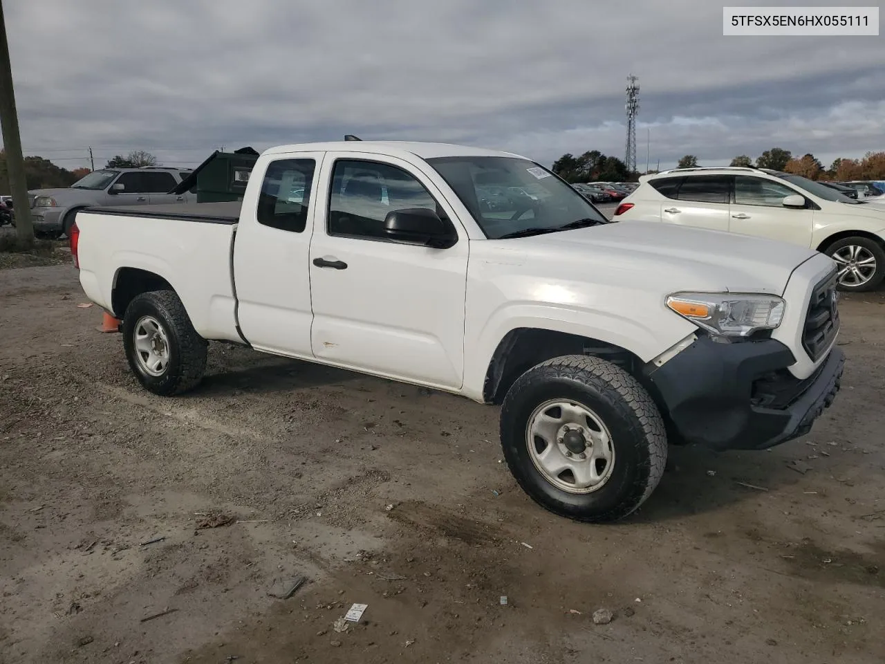 2017 Toyota Tacoma Access Cab VIN: 5TFSX5EN6HX055111 Lot: 78864884