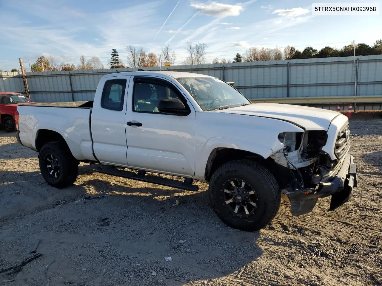 2017 Toyota Tacoma Access Cab VIN: 5TFRX5GNXHX093968 Lot: 78957624