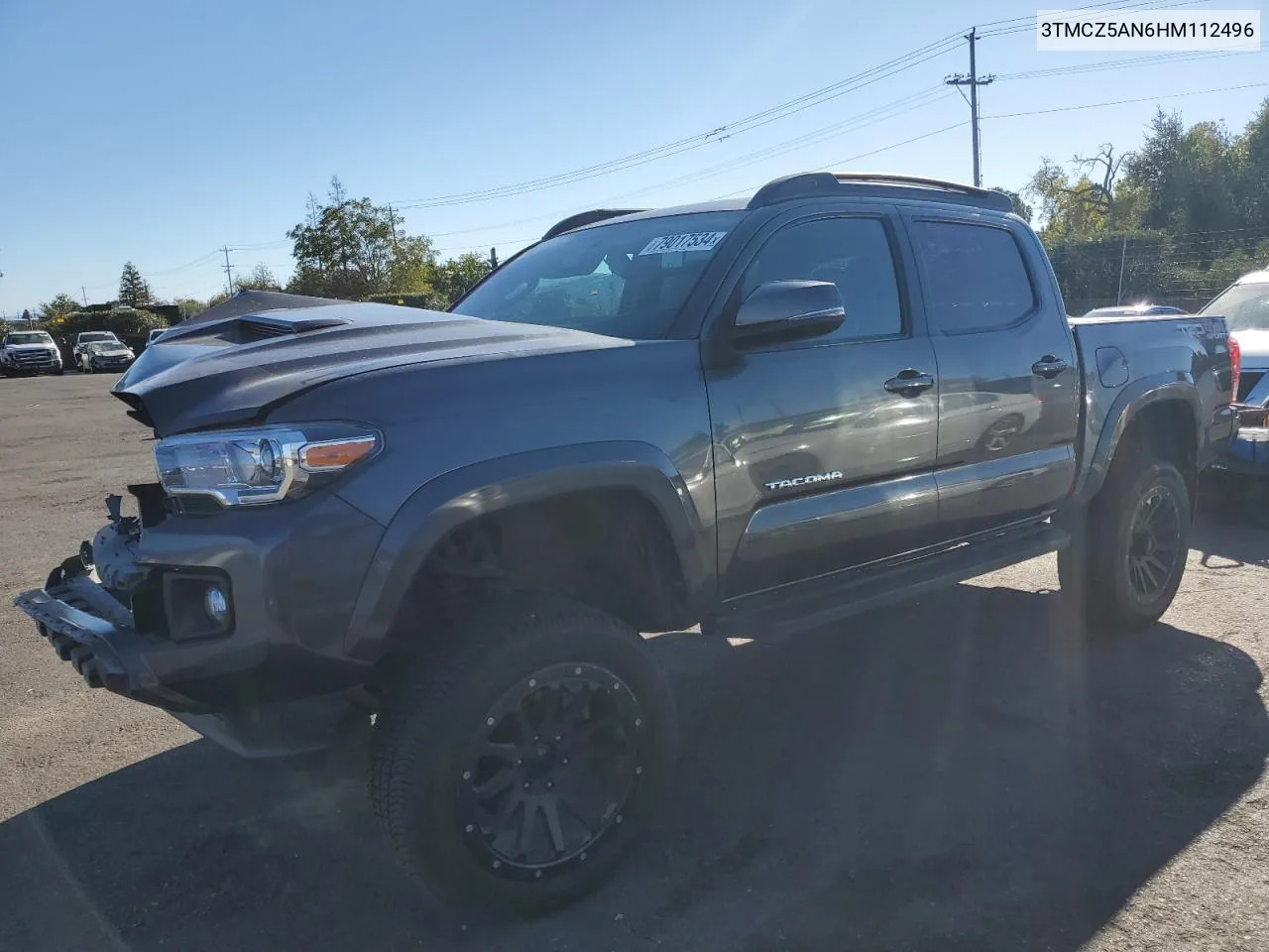 3TMCZ5AN6HM112496 2017 Toyota Tacoma Double Cab