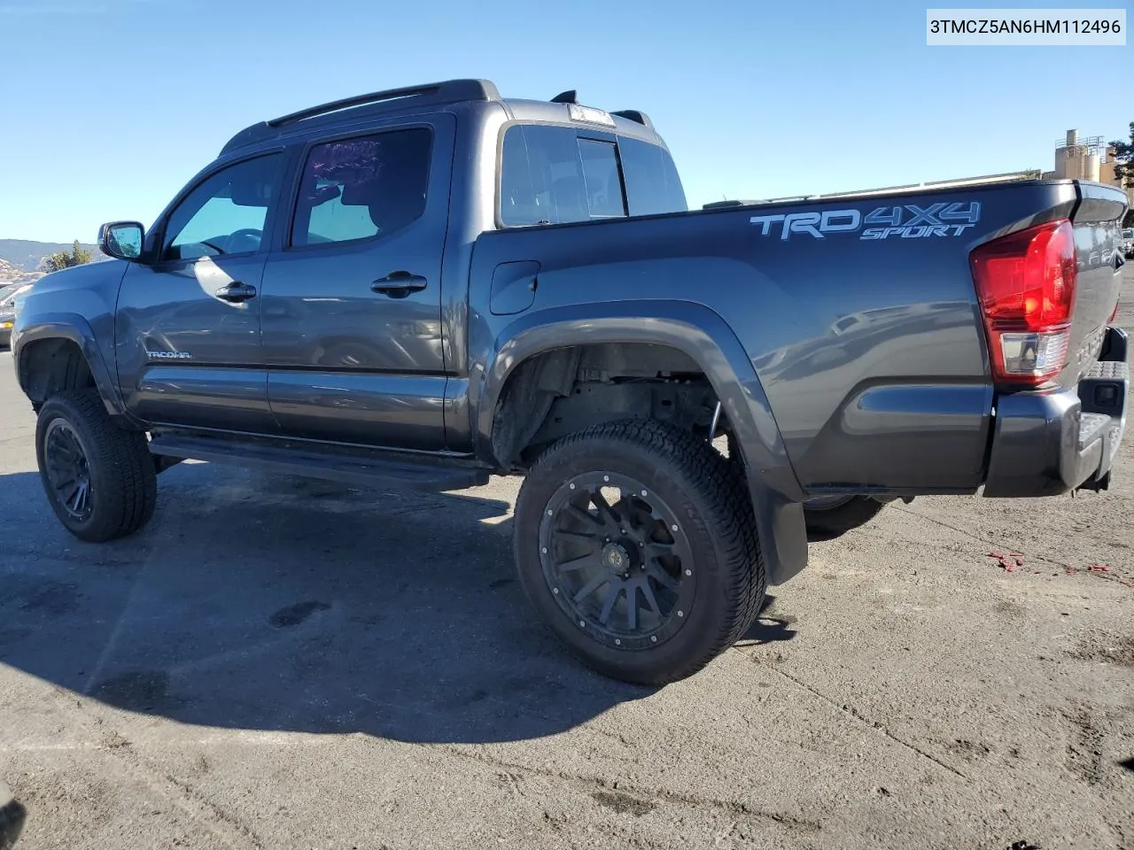 2017 Toyota Tacoma Double Cab VIN: 3TMCZ5AN6HM112496 Lot: 79017534