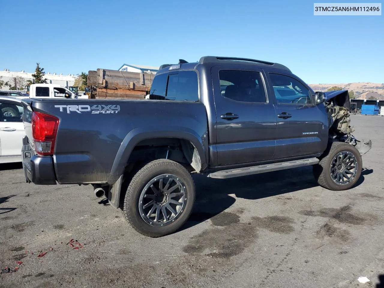 2017 Toyota Tacoma Double Cab VIN: 3TMCZ5AN6HM112496 Lot: 79017534