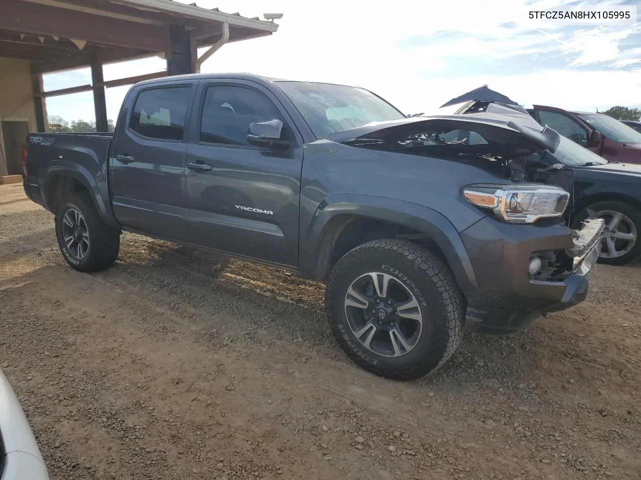 2017 Toyota Tacoma Double Cab VIN: 5TFCZ5AN8HX105995 Lot: 79242754