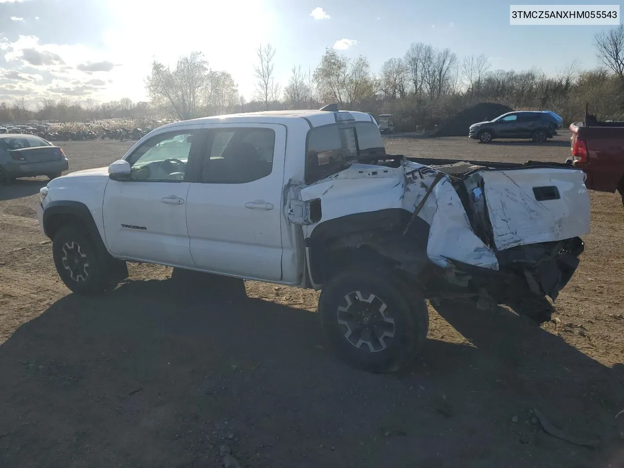 2017 Toyota Tacoma Double Cab VIN: 3TMCZ5ANXHM055543 Lot: 79319244