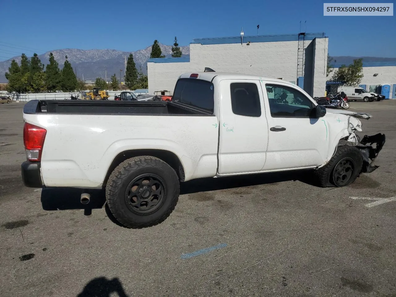 2017 Toyota Tacoma Access Cab VIN: 5TFRX5GN5HX094297 Lot: 79659144